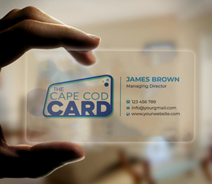 Design de Carte de Visite par Expert Bappy pour The Cape Cod Card | Design : #30295115