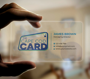 Design de Carte de Visite par Expert Bappy pour The Cape Cod Card | Design : #30295122