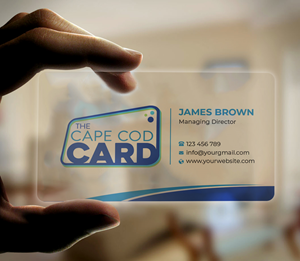 Design de Carte de Visite par Expert Bappy pour The Cape Cod Card | Design : #30295164
