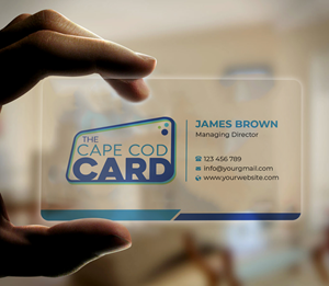Design de Carte de Visite par Expert Bappy pour The Cape Cod Card | Design : #30295172