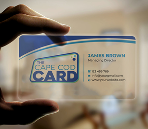 Design de Carte de Visite par Expert Bappy pour The Cape Cod Card | Design : #30295238