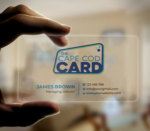 Design de Carte de Visite par Expert Bappy pour The Cape Cod Card | Design : #30295268