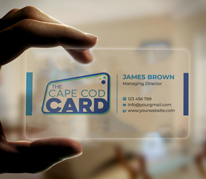 Design de Carte de Visite par Expert Bappy pour The Cape Cod Card | Design : #30295276
