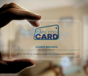 Design de Carte de Visite par Expert Bappy pour The Cape Cod Card | Design : #30295315