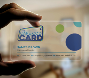 Design de Carte de Visite par Expert Bappy pour The Cape Cod Card | Design : #30295322