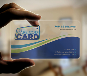 Design de Carte de Visite par Expert Bappy pour The Cape Cod Card | Design : #30298324
