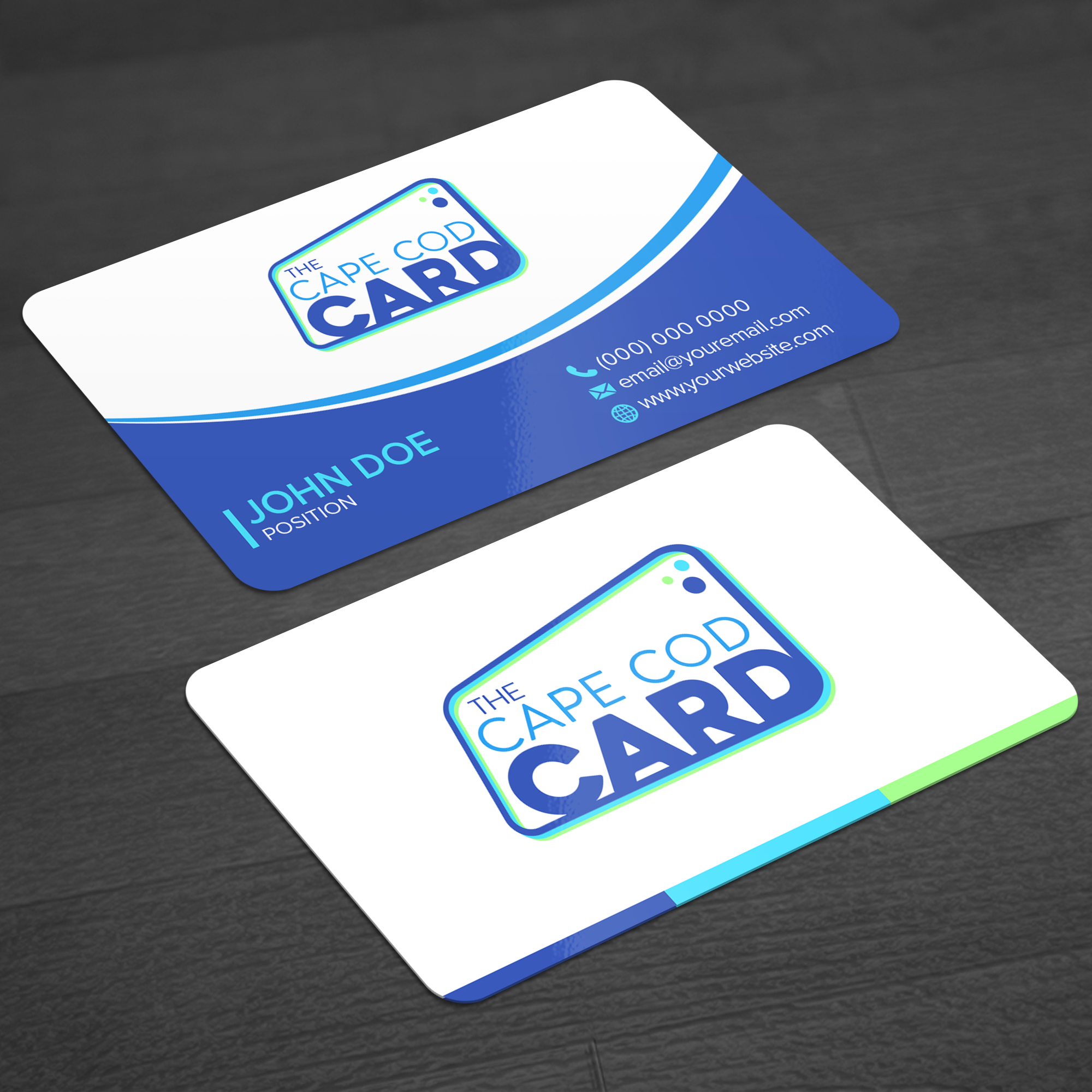 Business Card Design by WellDesign for The Cape Cod Card | Design #30295457