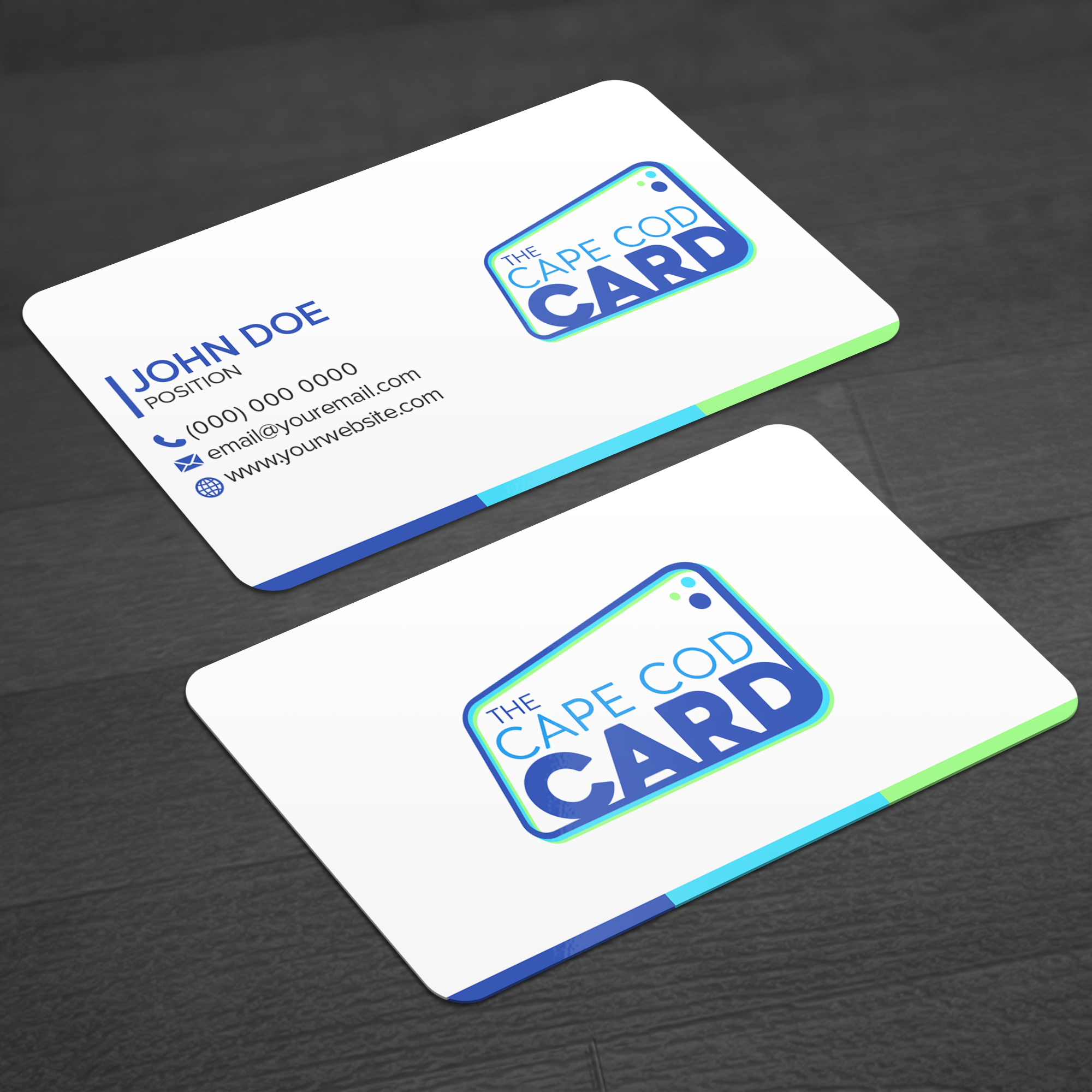 Business Card Design by WellDesign for The Cape Cod Card | Design #30295459