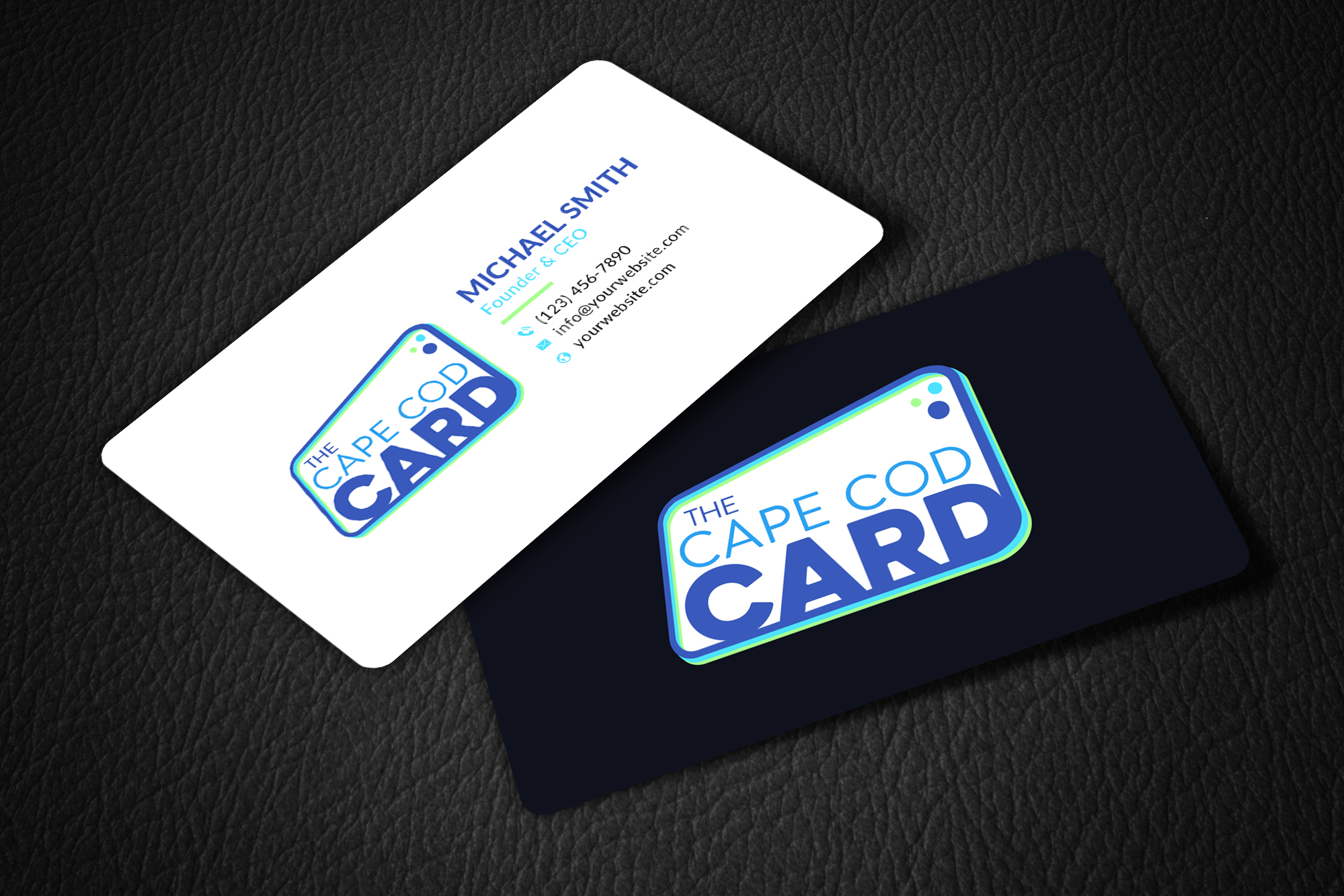 Business Card Design by Sun Moon Graphic Designer for The Cape Cod Card | Design #30302969