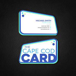 Design de Carte de Visite par Sun Moon Graphic Designer pour The Cape Cod Card | Design : #30302973