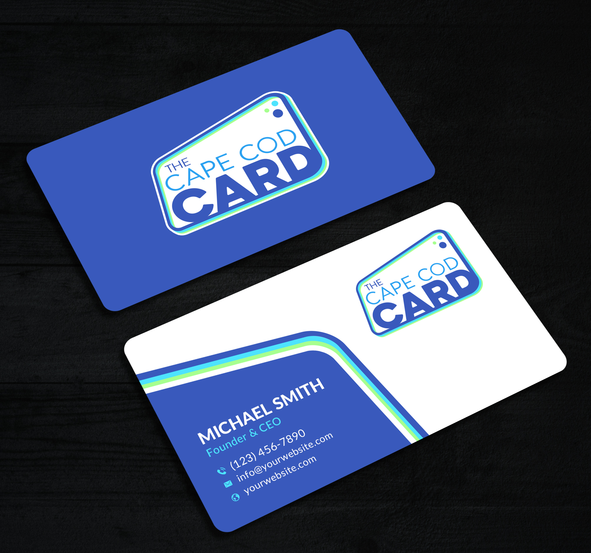 Visitenkarten-Design von Sun Moon Graphic Designer für The Cape Cod Card | Design #30302977