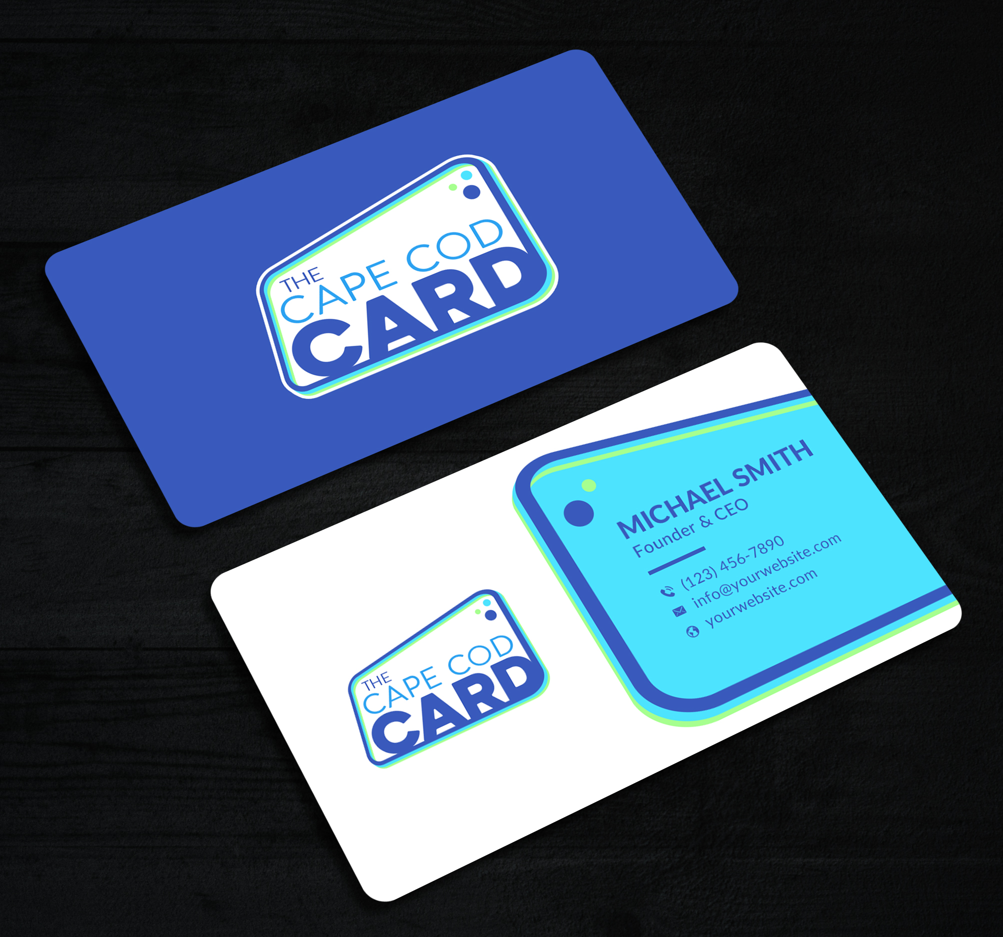 Visitenkarten-Design von Sun Moon Graphic Designer für The Cape Cod Card | Design #30302978