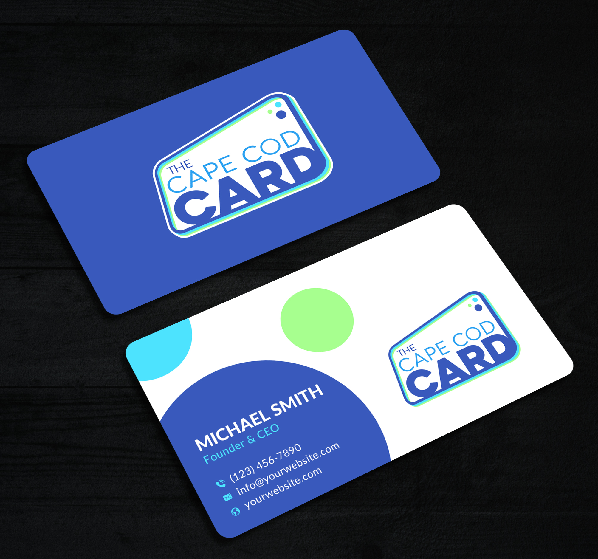 Visitenkarten-Design von Sun Moon Graphic Designer für The Cape Cod Card | Design #30303353