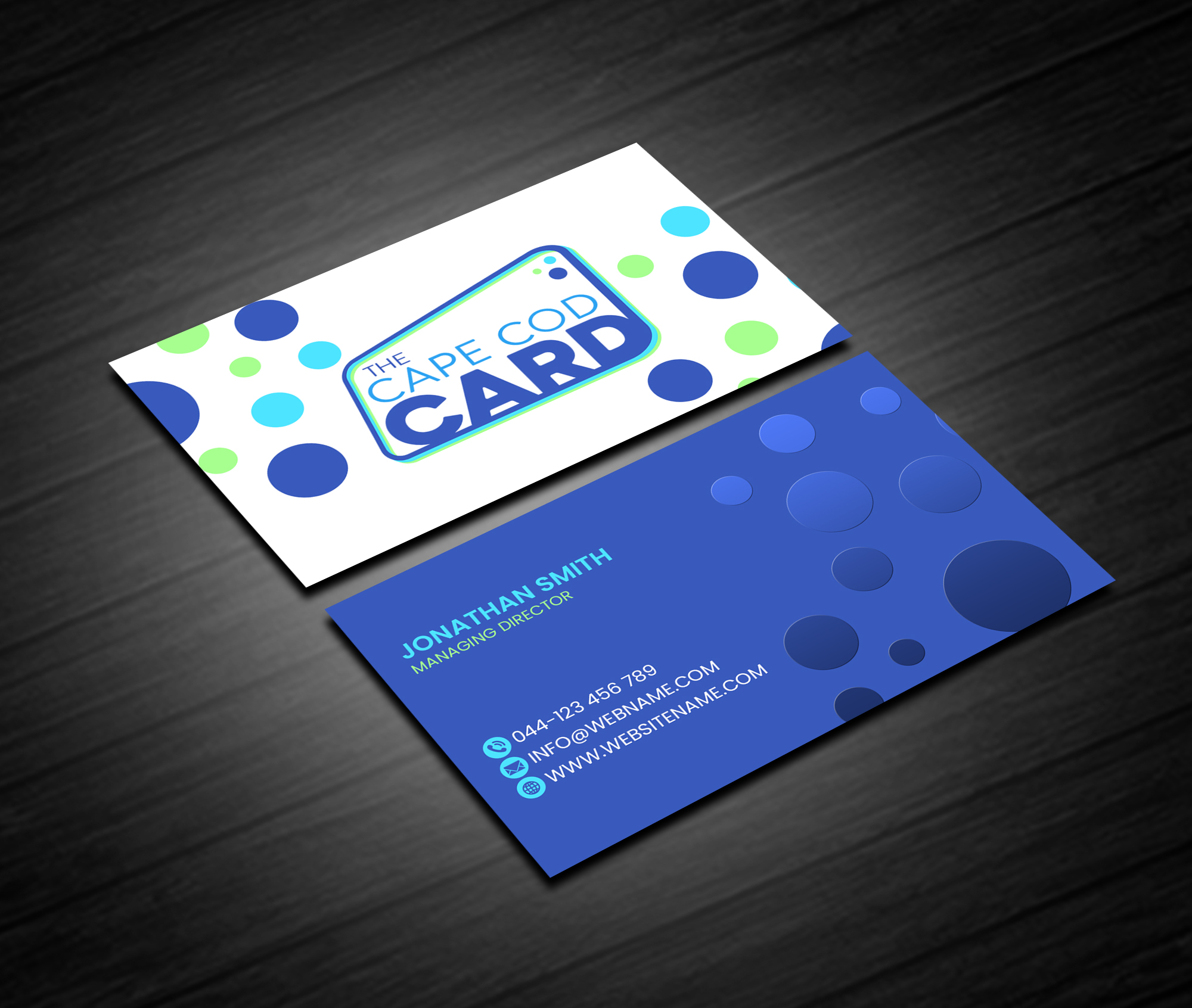 Diseño de Tarjeta de Presentación por Creations Box 2015 para The Cape Cod Card | Diseño #30302727