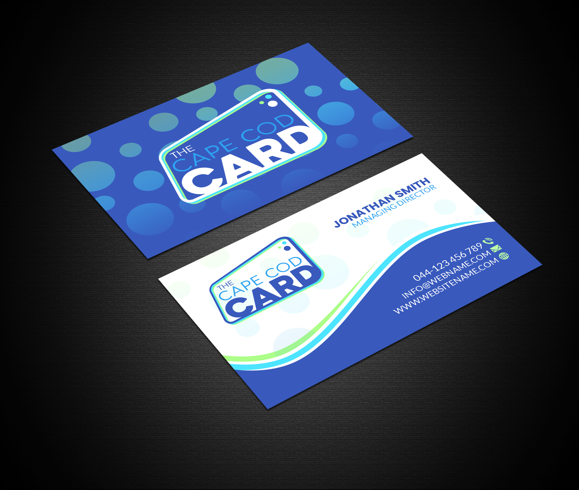 Business Card Design by Creations Box 2015 for The Cape Cod Card | Design #30302731