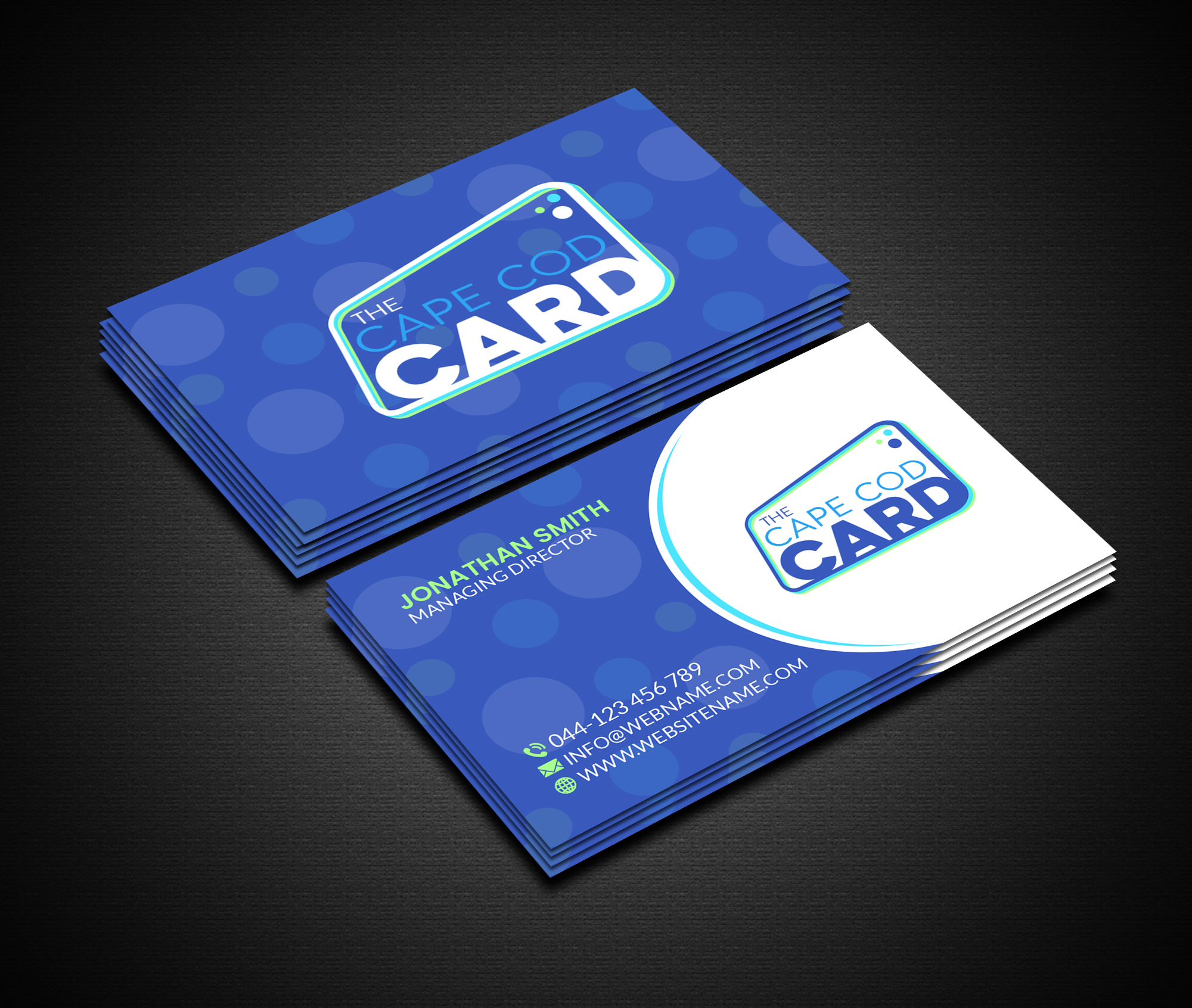 Business Card Design by Creations Box 2015 for The Cape Cod Card | Design #30302732