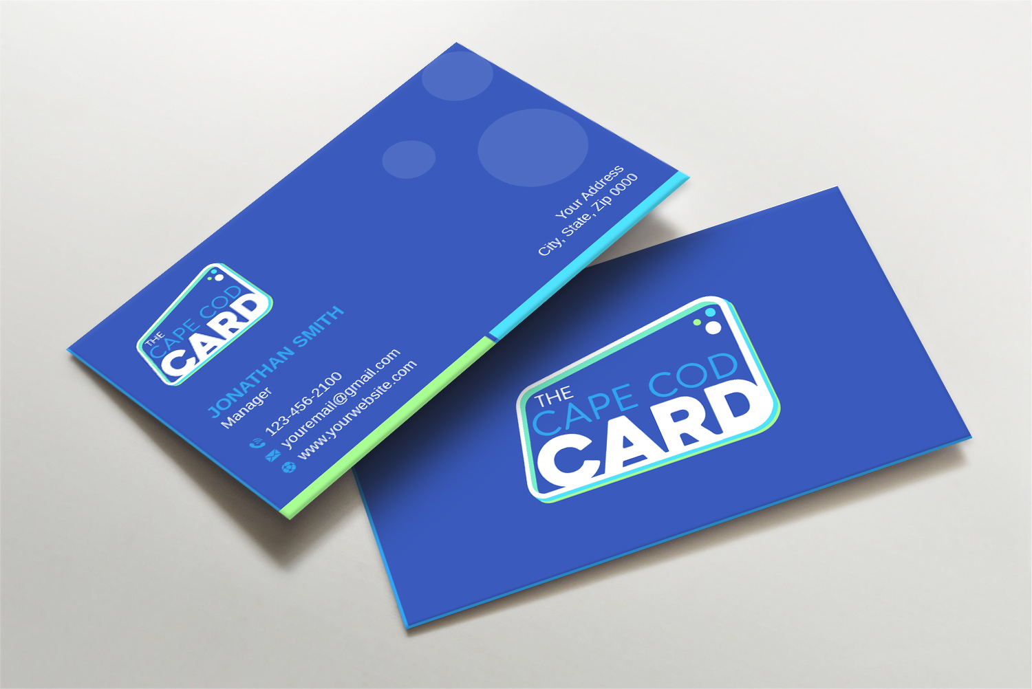 Diseño de Tarjeta de Presentación por LAXMI DESIGNHUB para The Cape Cod Card | Diseño #30302861