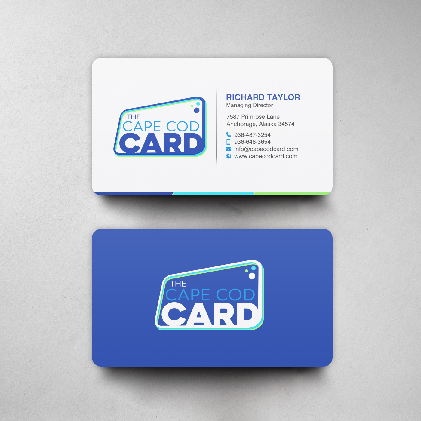 Visitenkarten-Design von chandrayaan.creative für The Cape Cod Card | Design #30302059
