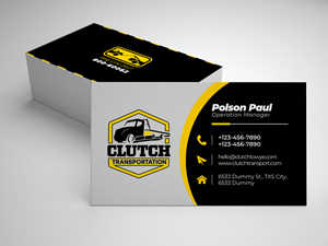 Business Card Design by Monkey Pen for this project | Design: #30305595