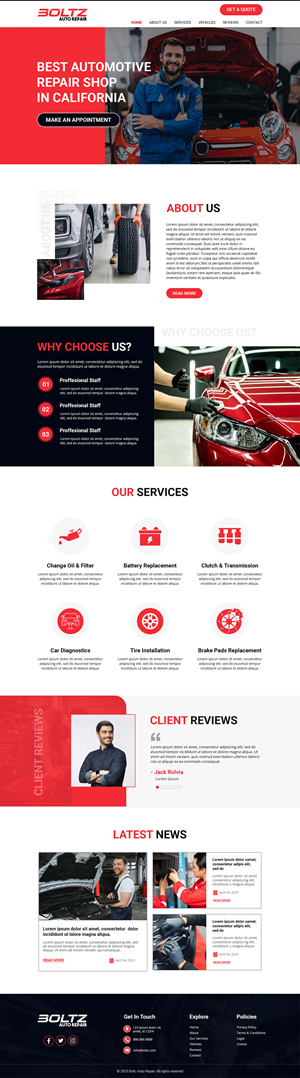 Web Design by MAHABA for ONEELEVEN | Design: #30315458