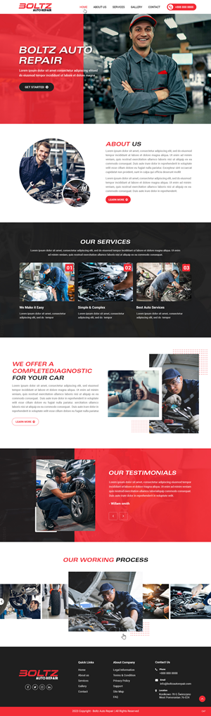 Web Design by pb for ONEELEVEN | Design: #30312149