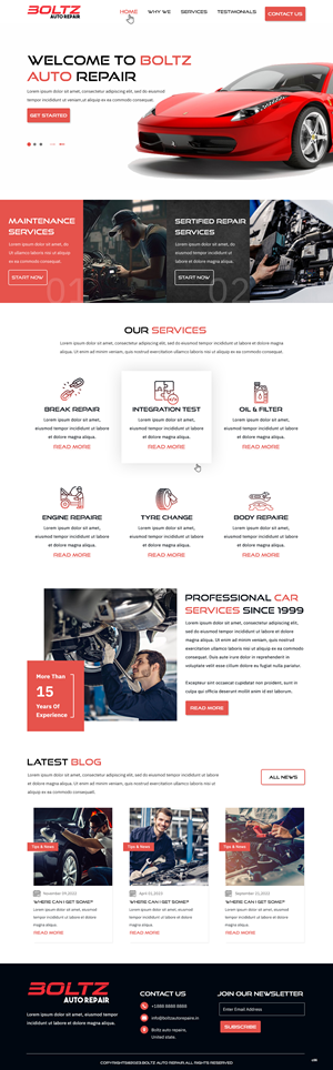 Web Design by pb for ONEELEVEN | Design: #30312179