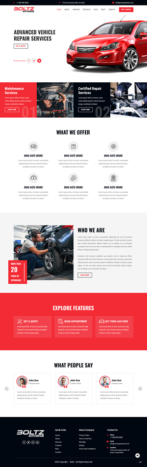 Web Design by pb for ONEELEVEN | Design: #30319045