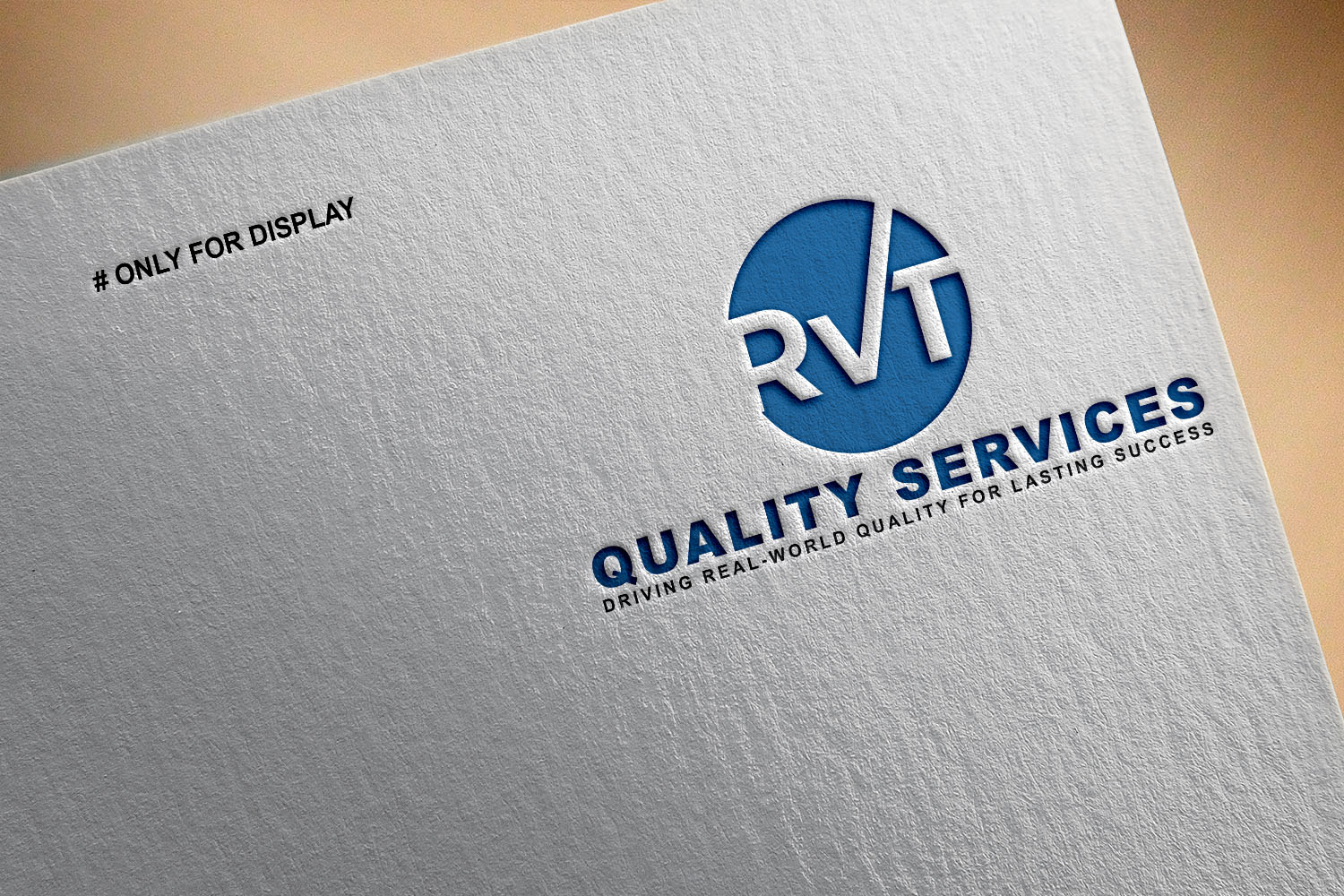 Diseño de Logo por jonkonrad para RvT Quality Services | Diseño #30301027