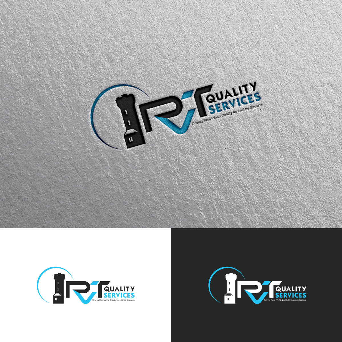 Diseño de Logo por chris Ray para RvT Quality Services | Diseño #30301418