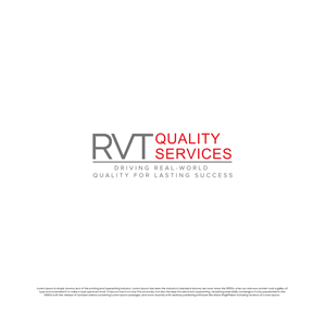 Diseño de Logo por DesignSNW para RvT Quality Services | Diseño: #30341017