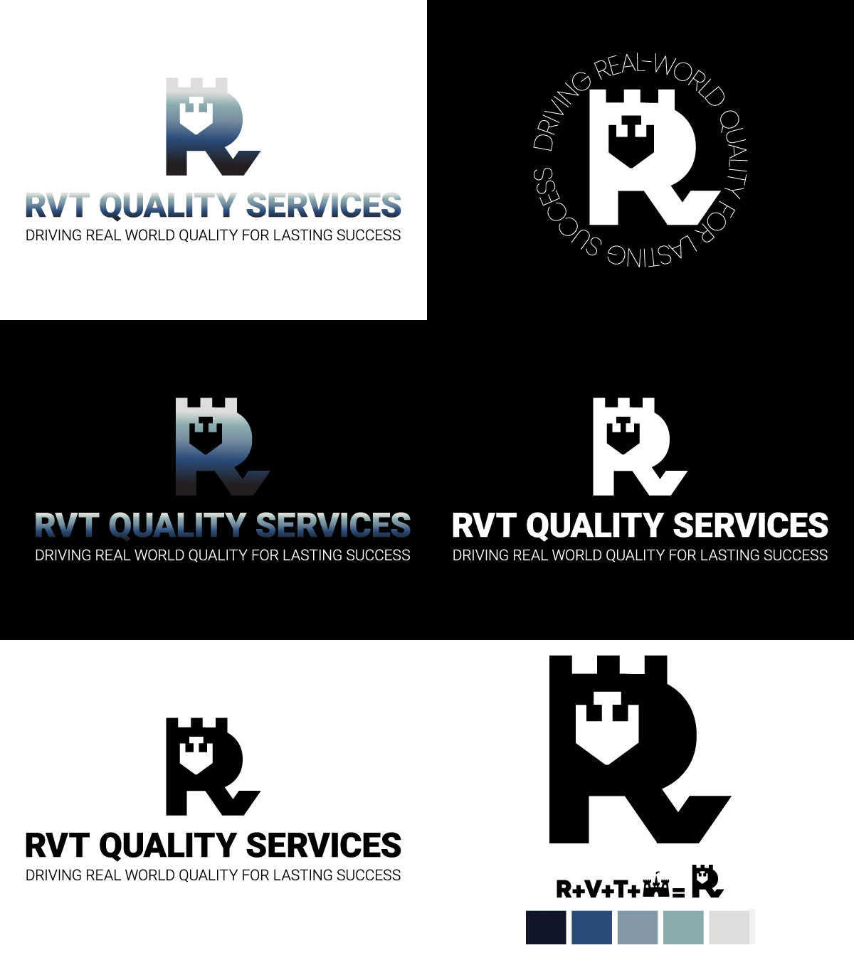 Diseño de Logo por CG Logo para RvT Quality Services | Diseño #30337452