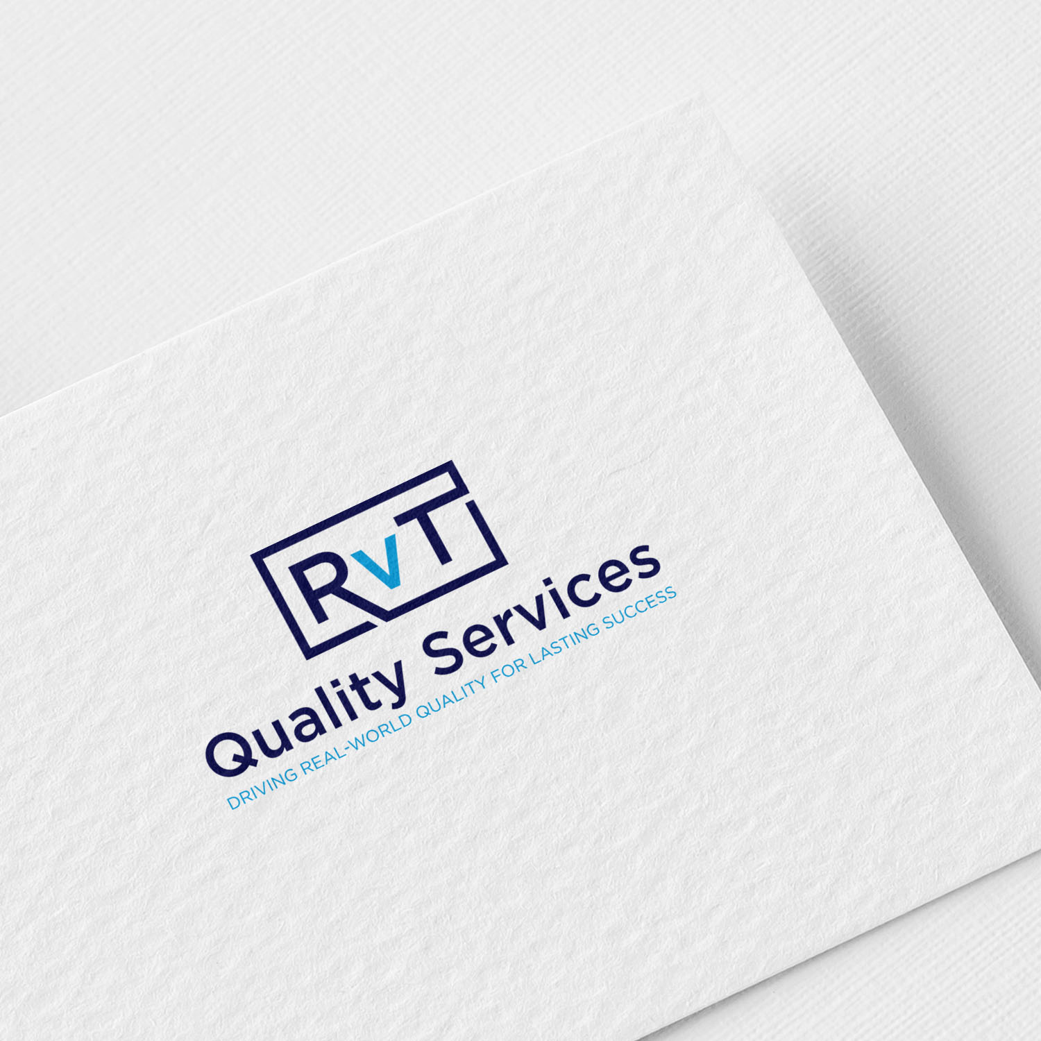 Diseño de Logo por Om Art para RvT Quality Services | Diseño #30304451