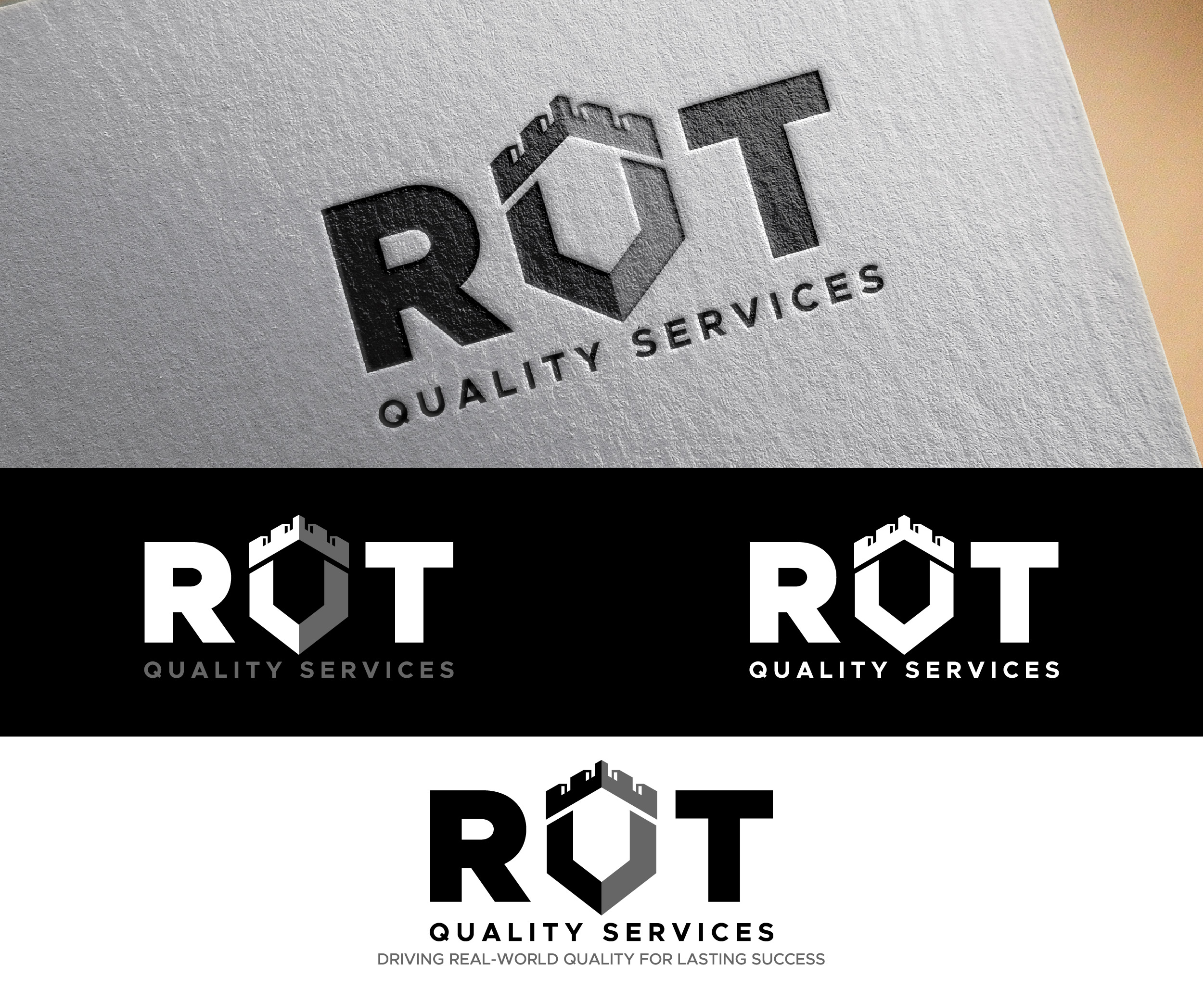 Diseño de Logo por maceemisha para RvT Quality Services | Diseño #30306380