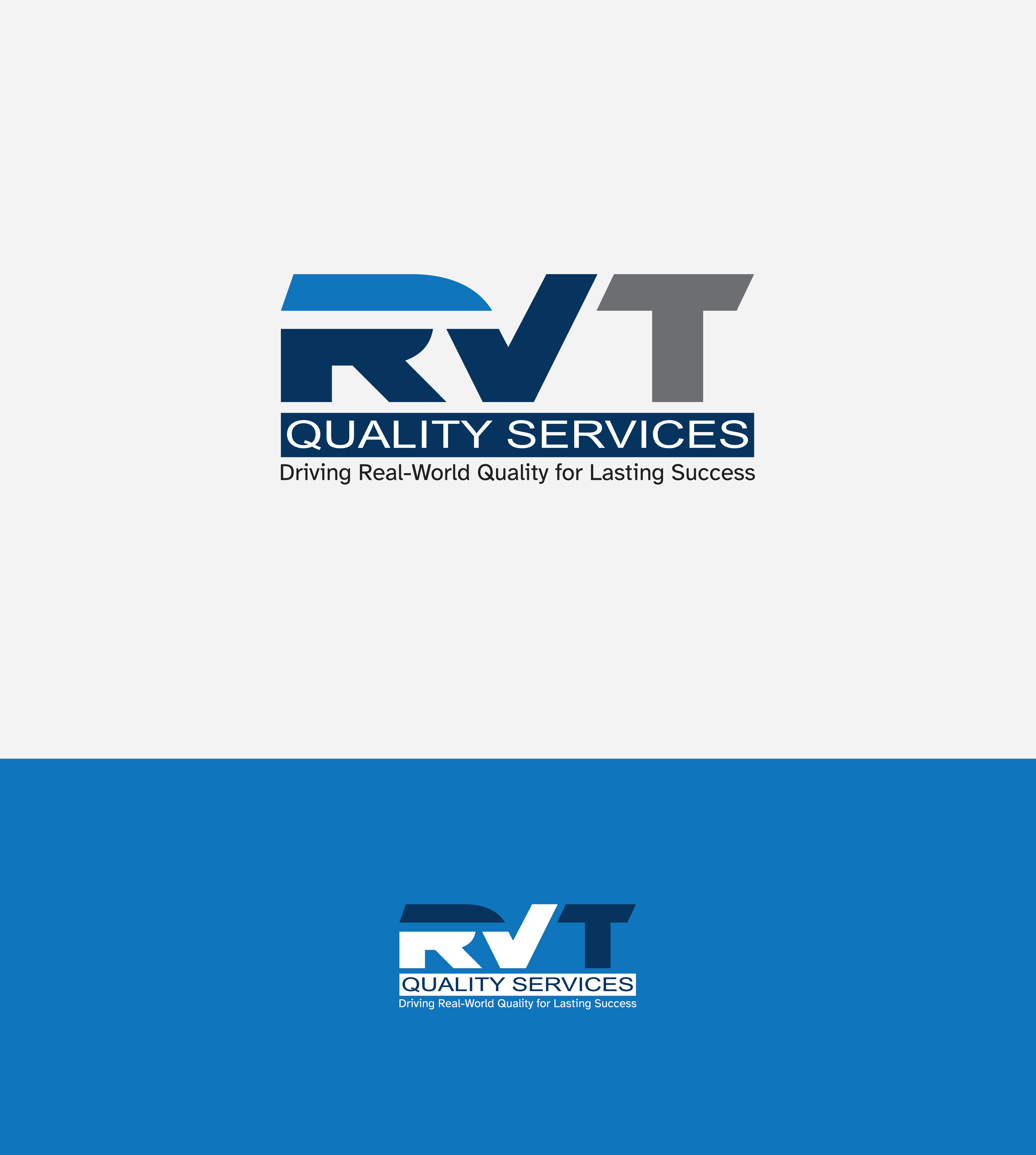 Diseño de Logo por MBM Design para RvT Quality Services | Diseño #30340809