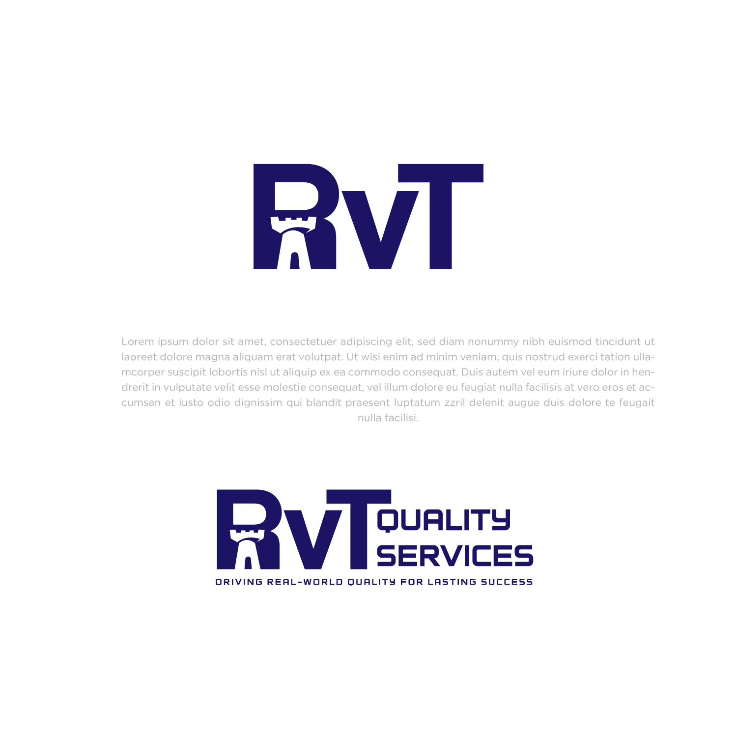 Diseño de Logo por Abdul 20 para RvT Quality Services | Diseño #30300708