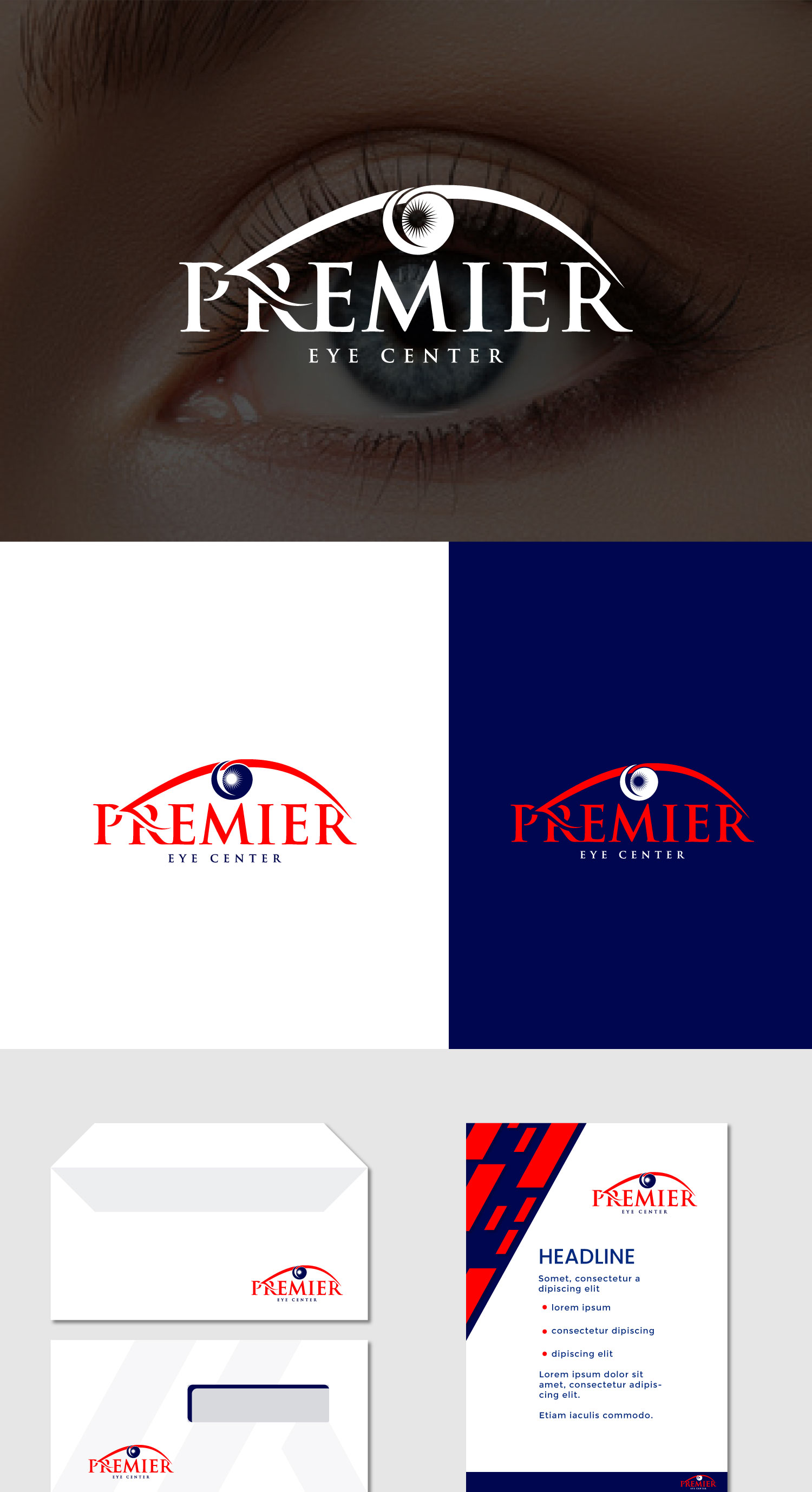 Logo Design by AyaanArt for Premier Eye Center  | Design #30348624