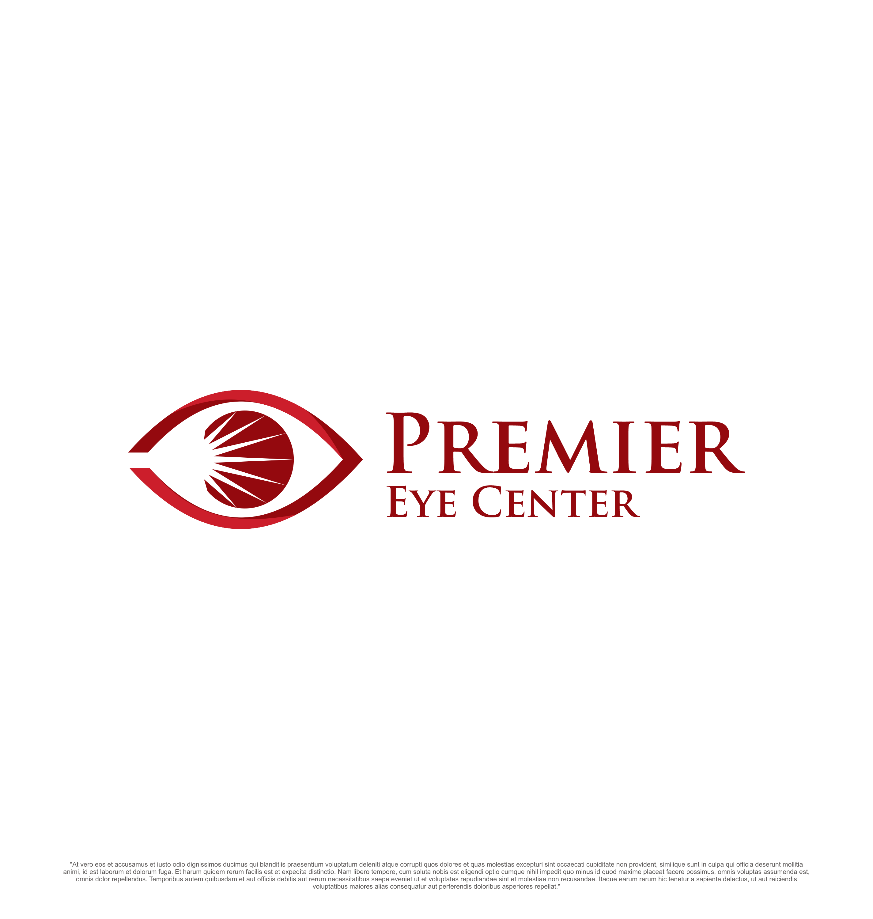 Logo Design by saesean for Premier Eye Center  | Design #30300785