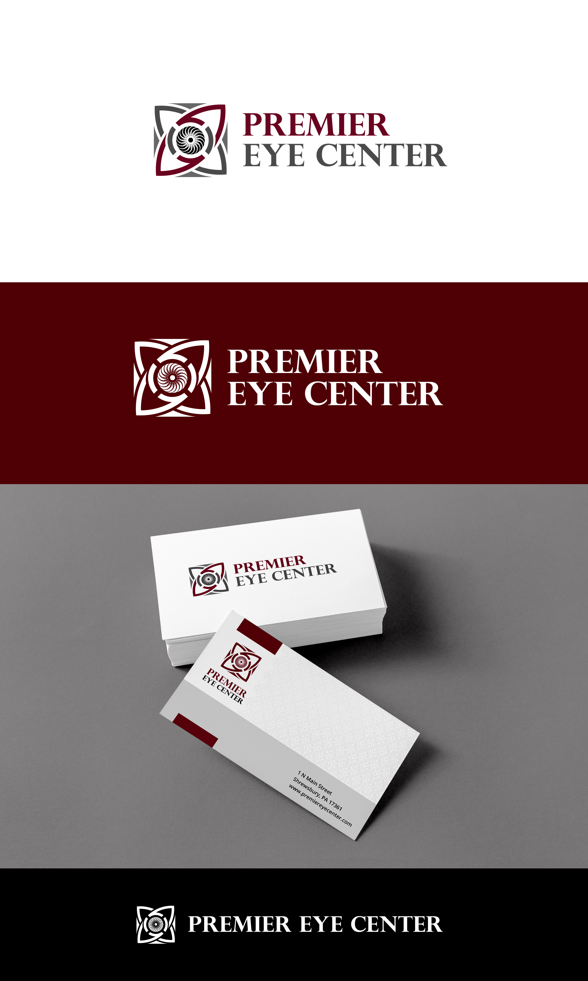 Logo Design by Logooos for Premier Eye Center  | Design #30369171