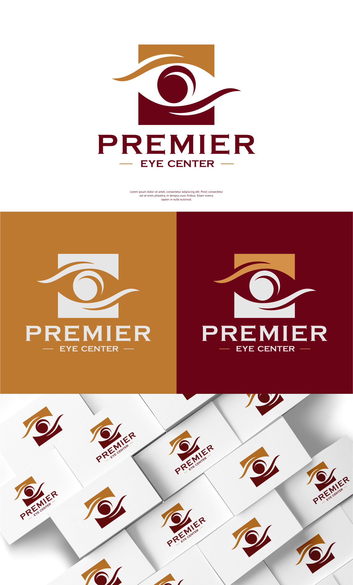 Logo Design by artswolf for Premier Eye Center  | Design #30371150