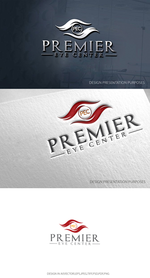 Logo Design by zebronicgraphic for Premier Eye Center  | Design: #30299276