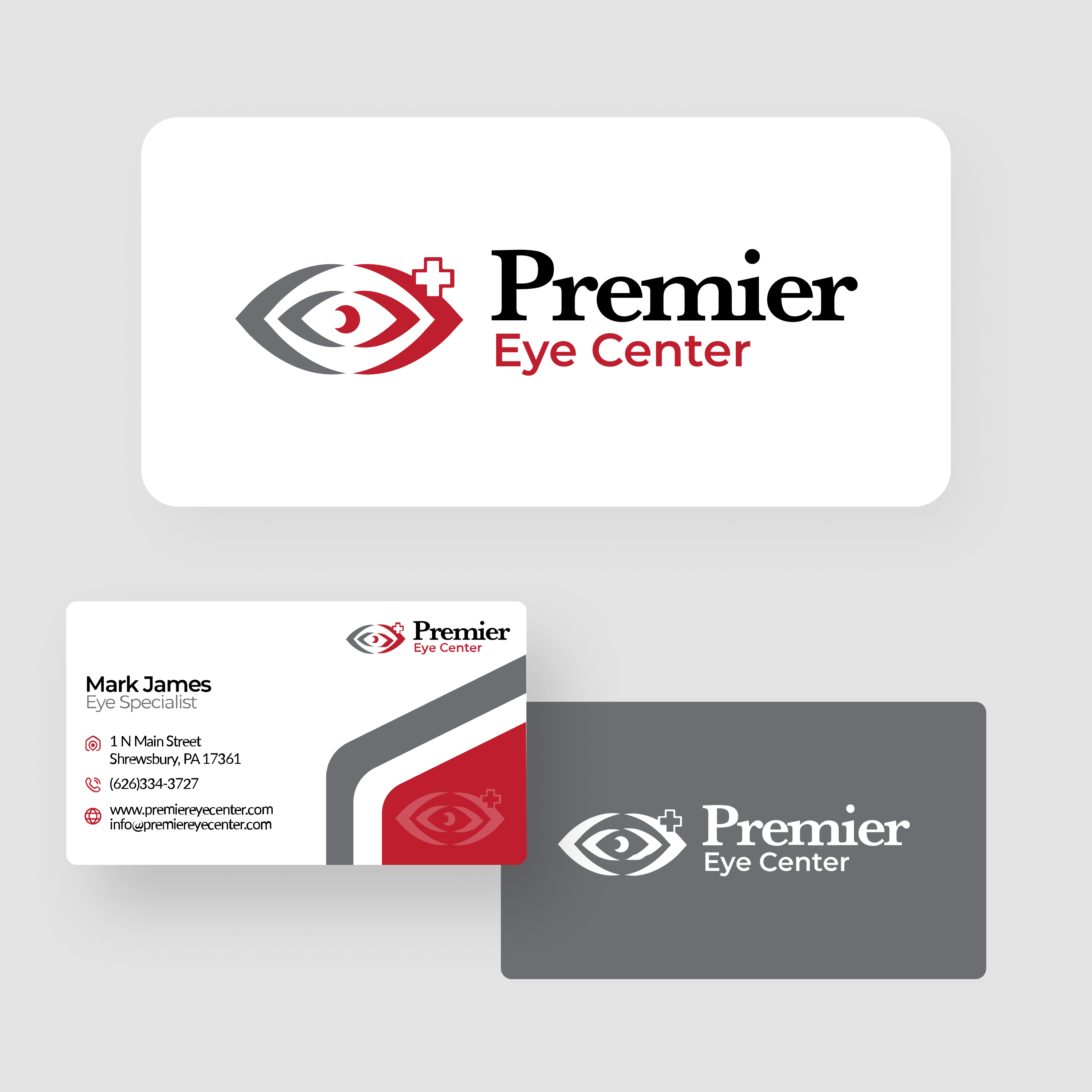 Logo Design by Finley Johnson for Premier Eye Center  | Design #30373255