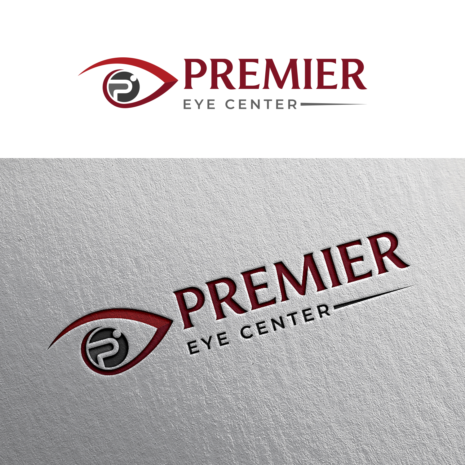 Logo Design by EnaGraph for Premier Eye Center  | Design #30300678