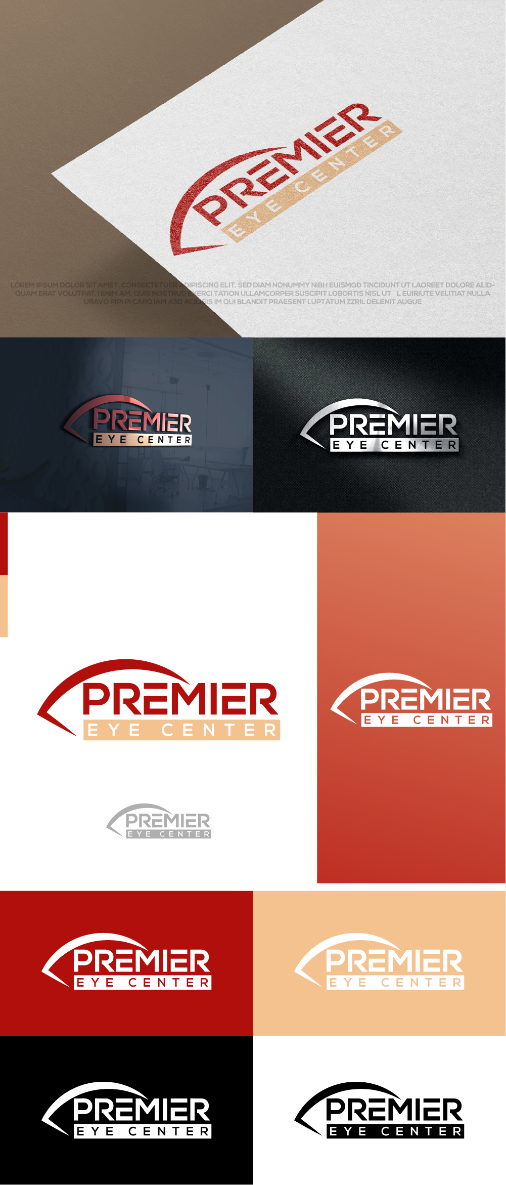 Logo-Design von AlphabetZero.co.uk für Premier Eye Center  | Design #30327985