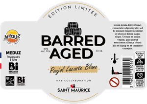 Design Étiquette par Sarina.dsg pour Brasserie Artisanale MEDUZ | Design : #30313670