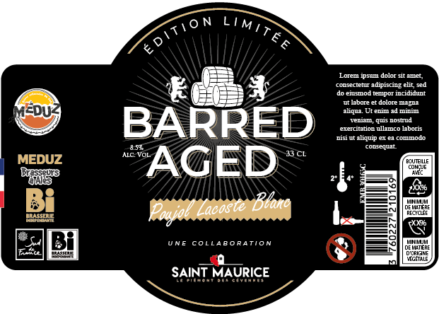 Label Design by Sarina.dsg for Brasserie Artisanale MEDUZ | Design #30313674