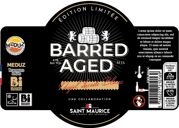 Label Design by Sarina.dsg for Brasserie Artisanale MEDUZ | Design #30313681