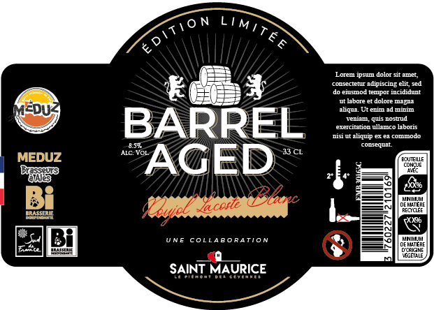 Label Design by Sarina.dsg for Brasserie Artisanale MEDUZ | Design #30317667