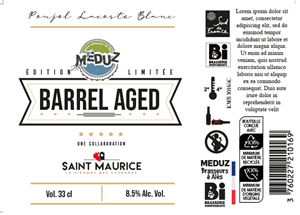 Label Design by Sarina.dsg for Brasserie Artisanale MEDUZ | Design: #30324555