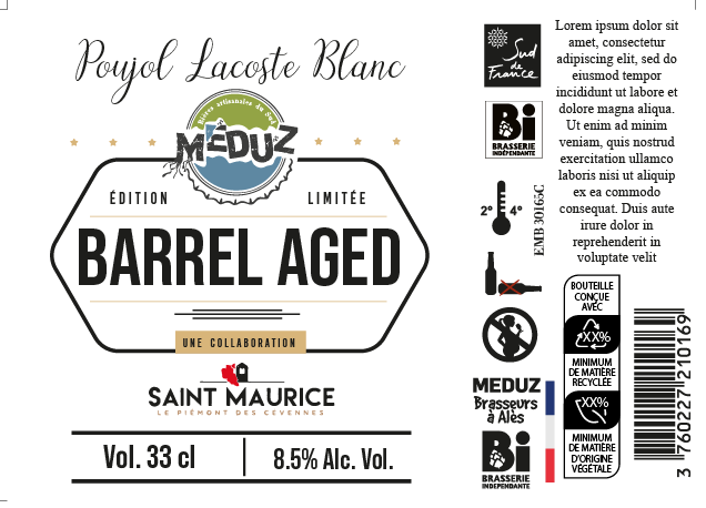 Label Design by Sarina.dsg for Brasserie Artisanale MEDUZ | Design #30324764