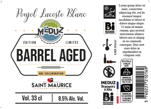 Label Design by Sarina.dsg for Brasserie Artisanale MEDUZ | Design: #30324764
